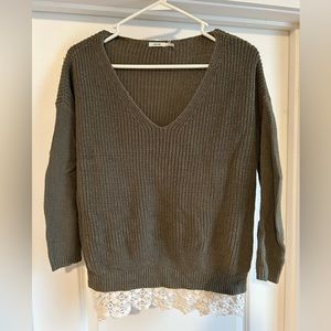 Urban outfitters green sweater. Size XS.